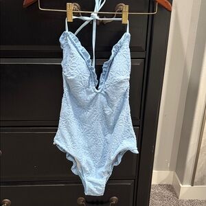 Light Blue women’s One Piece Swimsuit (Never Worn)